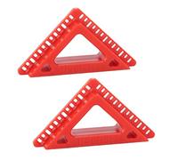 Mumusuki Herramienta de Revelación de Carcasa de Puertas y Ventanas de 2 Piezas, Herramienta de Instalación de Molduras de Puertas y Ventanas de Plástico de Grado Profesional de 3/16 1/4