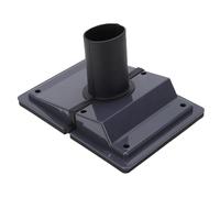 Mumusuki Kit de Cubierta de Pared HVAC para Bombas de Calor Interiores, Juego de Líneas de Plástico, Embellecedor de Conductos de 2,36 Pulgadas con Junta Suave para Proyectos de Bricolaje (Gray)