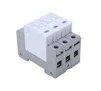Mumusuki LT1 40 3P 20-40KA Dispositivo de Protección 1000V CC CC Protector Mystical/Fantasy Retardante Material de PC con Soporte de Riel de 36 Mm para la Seguridad de los Equipos Eléctricos