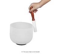 Mumusuki Martillo de Goma para Cuenco Tibetano de Cristal, Material de Goma y Madera de Primera Calidad, Produce un Sonido Calmante para la Meditación, Accesorio Ideal para la Curación del Sonido