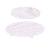 Mumusuki Molde para Ravioles Rusos Pelmeni Dumpling Maker 61 Agujeros Cortador de Bolas de Masa Reutilizable con Plástico ABS para Raviolis Caseros Pierogi Pelmeni