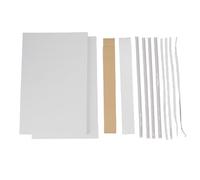 Mumusuki Paneles de Aislamiento de CA de Ventana Kit de Sellado EVA, Bloquea el Flujo de Aire de Calor del Polvo, Reduce las Vibraciones de Ruido para 5000-22000 BTU para Unidades de