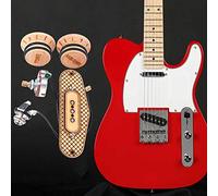 Mumusuki Pickup de Guitarra de 3 Cuerdas para Guitarra de Caja de Cigarros con Circuito Protección de Alambre de Cera Cadena Mejorada Alnico Alnico Humbucker Pole Profesionales Eléctricos Piezas de