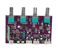 Mumusuki Placa de Preamplificador NE5532, PCB, Circuito de Encendido y Apagado Silencioso, Compatibilidad con Amplificador de Alta Potencia, Ideal para Proyectos de Audio de Bricolaje