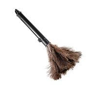 Mumusuki Plumero de Plumas, Plumas de Avestruz Natural para el Polvo, para Limpieza de Ventiladores de Techo, Persianas, Pantallas de Ordenador, Estanterías