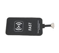 Mumusuki Receptor de Carga Inalámbrico de 10W Tipo C, Adaptador de Metal de Cuero con Chip Rápido para Carga de Teléfono Universal