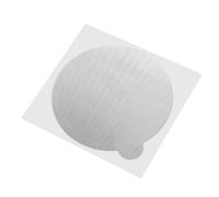 Mumusuki Sellos de Papel de Aluminio para Cápsulas de café, Tapas de Papel de Aluminio Autoadhesivas para Reutilizar Cápsulas Originales, Recargables, 100 Uds. (100 mm)