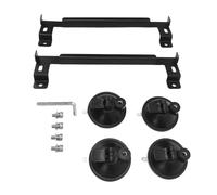 Mumusuki Soporte de Ventosa para Coche para Mini Antena Parabólica, Kit de Instalación de Techo Corredizo de Metal ABS con Fuerte Adsorción, Soporte Portátil para Coches, Caravanas, Barcos