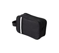 Mumuve Bolsa de maquillaje, bolsa de cosméticos, bolsa de maquillaje, bolsa de viaje para mujer, Black, As shown in the picture (error 1-3cm)