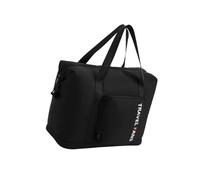 Mumuve Bolsa de viaje para mujeres y hombres, plegable, bolsa de fitness, bolsa de noche, bolsa de viaje de negocios, bolsa de fin de semana, bolsa de hospital, bolsa deportiva, Black, As shown in the