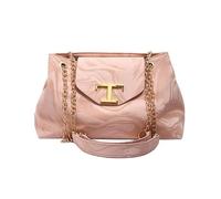 Mumuve Bolso cruzado de gran capacidad para mujer con correa de cadena ajustable, decoración de metal, bolsa de hombro de piel sintética, Varios colores: 1, As shown in the picture (1-3cm error)