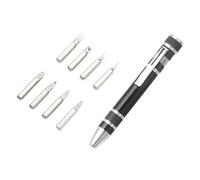 Mumuve Destornillador magnético de bolsillo 8 en 1 Herramienta de reparación de mini artilugio para proyectos de mejora del hogar