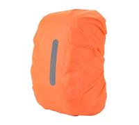 Mumuve Fundas impermeables para mochila con reflectante, para senderismo, equitación, escalada, Orange, As shown in the picture (error 1-3cm)