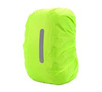 Mumuve Fundas impermeables para mochila con reflectante, para senderismo, equitación, escalada, verde fluorescente, As shown in the picture (error 1-3cm)