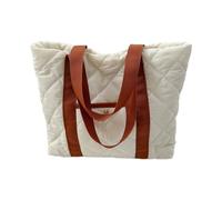 Mumuve Práctico bolso de hombro acolchado de gran capacidad para entusiastas del aire libre y viajes, White, As shown in the picture (error 1-3cm)