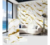 MUMUXIAO 10 hojas de panel de pared de mármol, despegar y pegar, 30 x 60 cm, azulejos de pared autoadhesivos, de PVC, impermeable, para cocina, dormitorio (beige1)