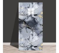 MUMUXIAO 60 x 30 cm, 10 hojas de azulejos de mármol 3D, paneles de pared autoadhesivos impermeables de espuma de PVC para decoración de paredes interiores (gris 2)