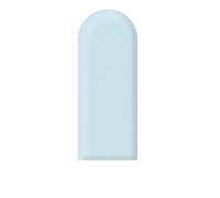 MUMUXIAO Panel de pared tapizado 3D anticolisión, panel de pared autoadhesivo para cabecero de bebé, protección de sala de juegos (azul)