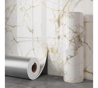 MUMUXIAO Papel tapiz autoadhesivo de mármol impermeable, película de vinilo para pared, rollo de plástico adhesivo a prueba de aceite, calcomanías de pared extraíbles para despegar y pegar (alto, 60 x