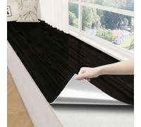 MUMUXIAO Papel tapiz autoadhesivo de vinilo impermeable para encimera, 40 x 300 cm, diseño de mármol brillante (negro)