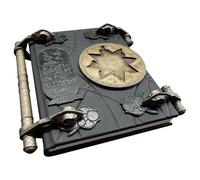 Mumy Prop Replicas Book of the Dead - Antiguo Egyptian Style Sketchbook and Writing Diary | Réplica de libro mágico decorativo, ornamento vintage realista para el hogar, accesorios de cine, souven