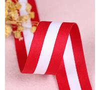 MUNACRAFT Party 10-30MM Poliéster 10M Italia España Fance Bandera del Mundo Cinta de grogrén para Pinza de Pelo de Mariposa Verde Blanco Rojo Festival Decor-China,06,30mm