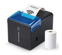 MUNBYN Impresora de Tickets WiFi, Impresora Termica Recibos, con Tapa oleófuga y antisalpicaduras, Puertos USB/LAN/Serial, Compatible con MacOS, Windows, Linux, Chromebook, iOS, Android