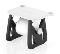 MUNBYN Soporte de Etiquetas, Porta Etiquetas para Impresora térmica DHL/ITPP941/ITPP129/ITPP130/P44S, ILH02, Negro