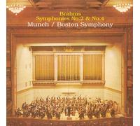 Munch & Boston So - Brahms: Symphonies 2 & No. 4 [Import]