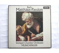 Munchinger, Karl Bach Matthaus Passion 4LP Decca SET288-91 EX/EX 1960s 4 LPs boxed with booklet