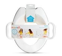Munchkin Silla para Entrenamiento de Baño Resistente | Asiento de Entrenamiento para el Inodoro con Manijas y Patas | Ideal para Niños y Niñas Pequeñas | Blanco