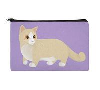 Munchkin - Bolsa organizadora de cosméticos para gatos, multicolor, 20,3 cm