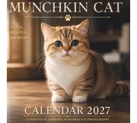 Munchkin Cat Calendar 2027: 12 Months of Adorable Munchkin Cat Photography