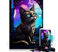 Munchkin Cat The Wild Teenagers Puzzles 1000 Piezas Rompecabezas Juguete para ejercitar el Cerebro Divertido y Relajante Arte para armar Arte Coleccionable (38x52cm)