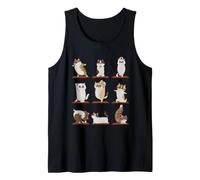 Munchkin Cat Yoga Camiseta sin Mangas
