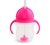 Munchkin Click Lock Taza de arrastre flexible con peso, los colores pueden variar 7 oz