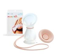 Munchkin Extractor de leche de silicona | Bomba manual de lactancia materna con capacidad para hasta 120 ml de leche | Diseño ergonómico y fácil de usar | Productos esenciales para lactancia materna y