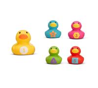 Munchkin Familia de Patitos Juguetes de Baño | Juguetes de Baño de Goma con Temática Animal | Regalo para Baby Shower para Bebés y Niños | Hora Divertida | Esenciales para Bebé | 0 Meses+ | 5 Pack
