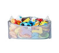 Munchkin Rejilla de Bañera para Guardar Juguetes de Bebé y Niños Pequeños, Organizador en Esquina con Ventosa, Red de Almacenamiento, Accesorios de baño