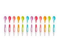 Munchkin - Juego de Cucharas Multicolores para Bebé (Set de 12)