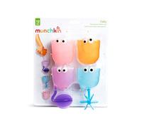 Munchkin Falls - Juguete para el baño, 4 unidades, varios colores