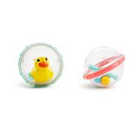 Munchkin juguete de baño flota y juega con burbujas, pack de 2, modelo surtido
