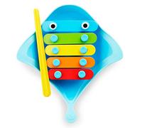 Munchkin Juguete de Baño Musical Dingray | Juguete Divertido para la Hora del Baño para Niños Pequeños y Niños | Esenciales para Bebé | Azul