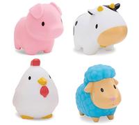 Munchkin Juguetes Baño Animales Granja Flota | 4 Pack