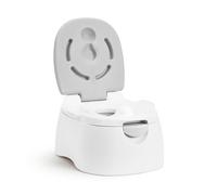 Munchkin Multietapa Silla para Entrenamiento 3-en-1 | Asiento de Entrenamiento, Silla para el Inodoro y Taburete Removible para Niños, Niñas y Bebés | Gris