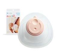Munchkin Recolector de Leche Materna | Copa Recolectora de Silicona Suave | Discreto, Ergonómico y Sin BPA | Con Tapón y Fácil de Verter | Esencial Lactancia Materna | Capacidad 45 ml