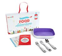 Munchkin Set De Alimentación Para Niños Grandes Food Adventure Splash, Morado 1 unidad 540 g