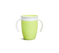 Munchkin Taza Antigoteo Miracle 360, Entrenadora para Niños Pequeños & Bebés, Libre de BPA, Sin Derrames, A Prueba de Fugas, para Destete de Bebé de 6+ Meses, 7oz/207ml, Verde