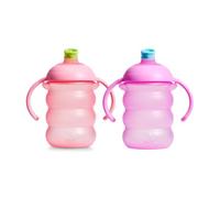 Munchkin Vaso Bebé Click Lock con Pico | Pack 2 | 6m+ | 236 ml | Rosa/Violeta