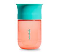 Munchkin Vaso de Aprendizaje Control Flow | 18m+ | Vaso para bebé | 296 ml | Coral